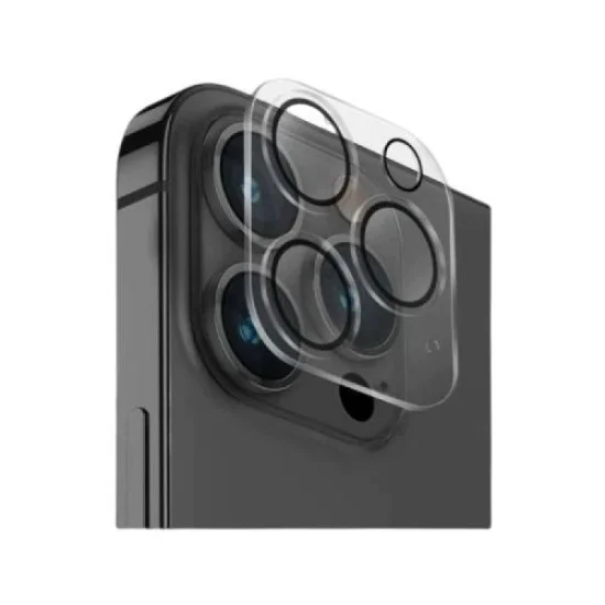 Uniq Optix Iphone 15 Pro Camera Lens Protector - Crystal Clear - Clear